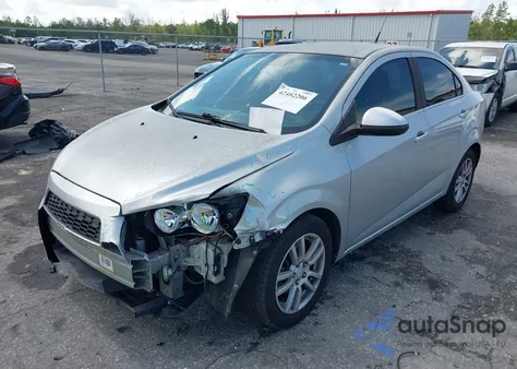 2012 Chevrolet Sonic 2Lt из США, поврежденный, VIN 1G1JC5SH2C4143923